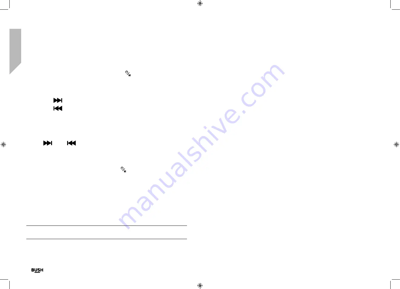 Bush PT-941 Instruction Manual Download Page 11