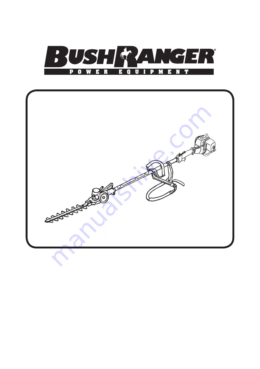 Bushranger AHT261 Owner'S/Operator'S Manual Download Page 1