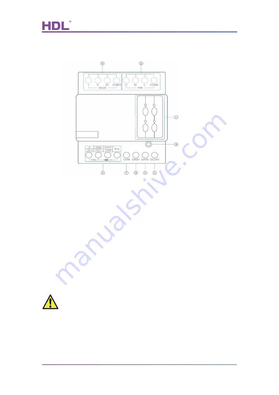 Buspro HDL SB-DN-HVAC User Manual Download Page 6