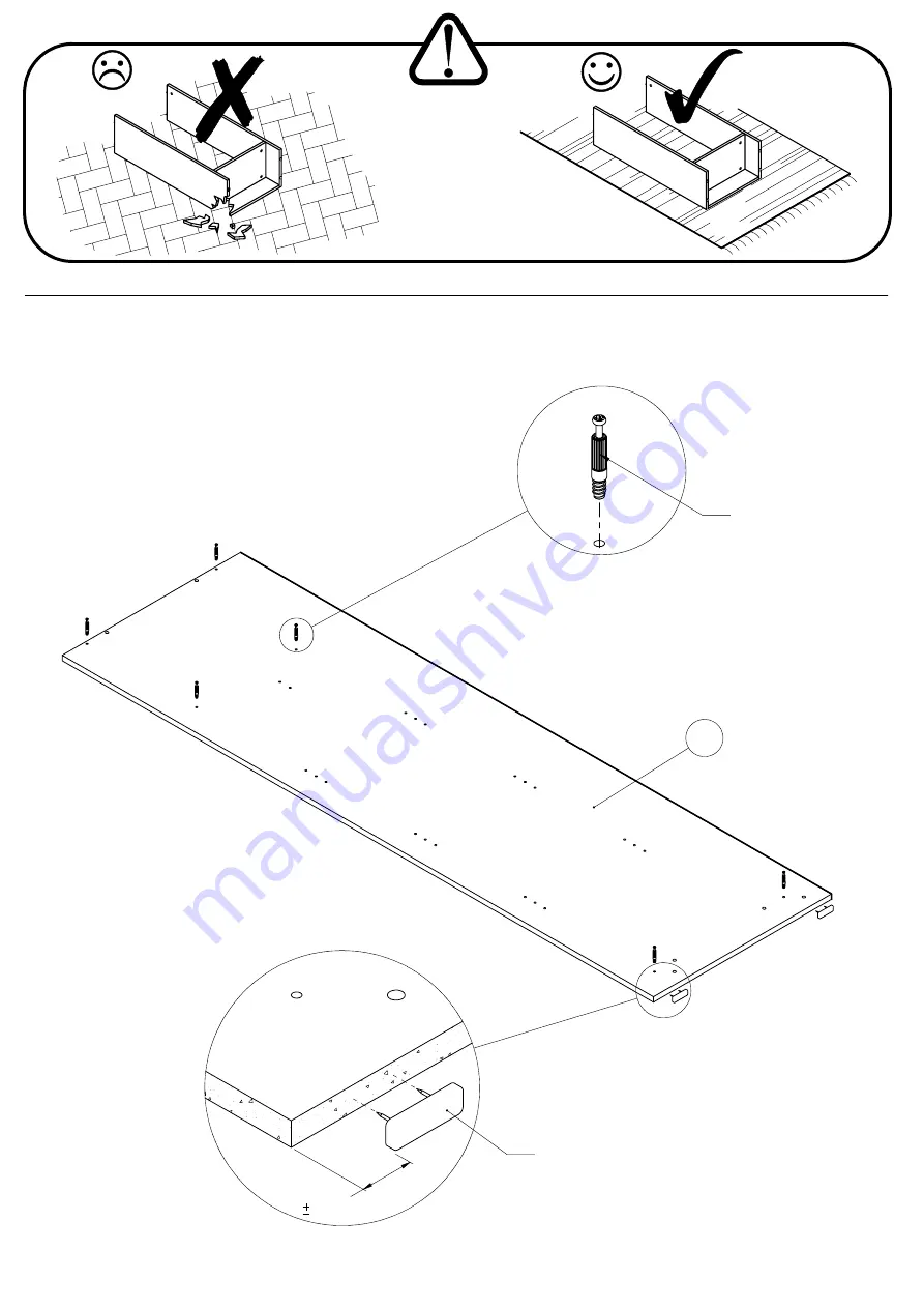 BUT OHS823E3 Assembling Instruction Download Page 6