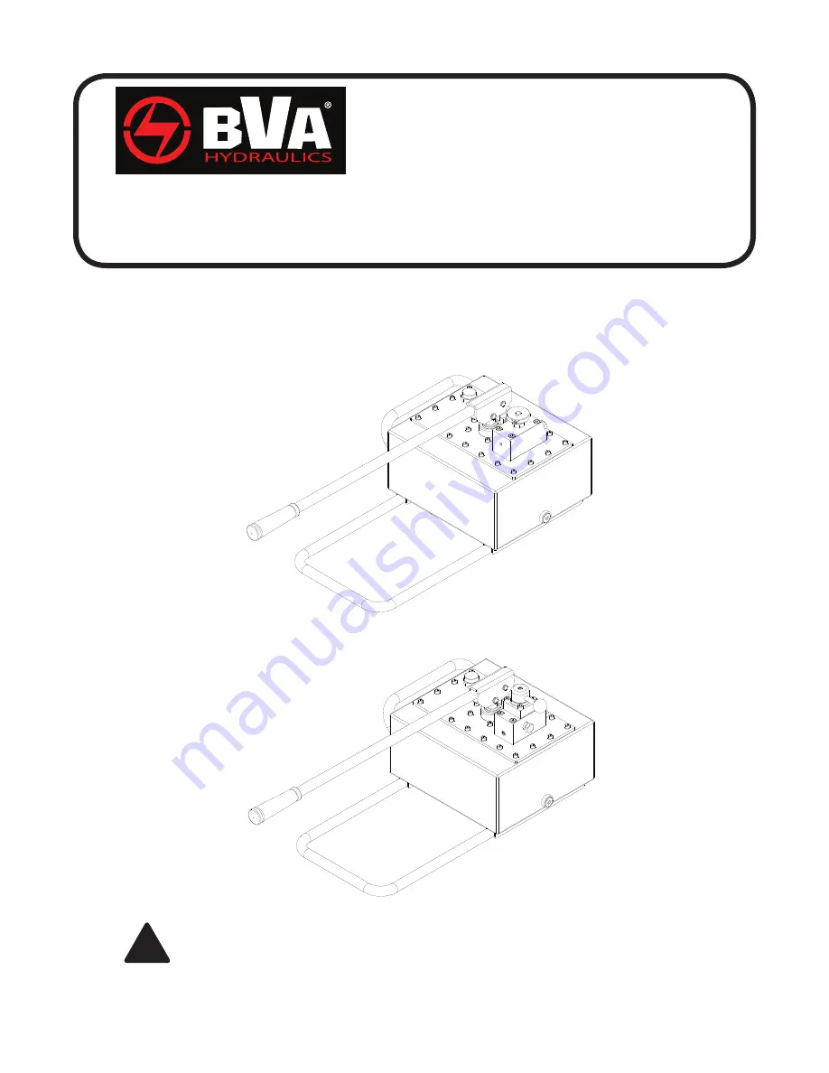 BVA P8701 Instruction Manual Download Page 1