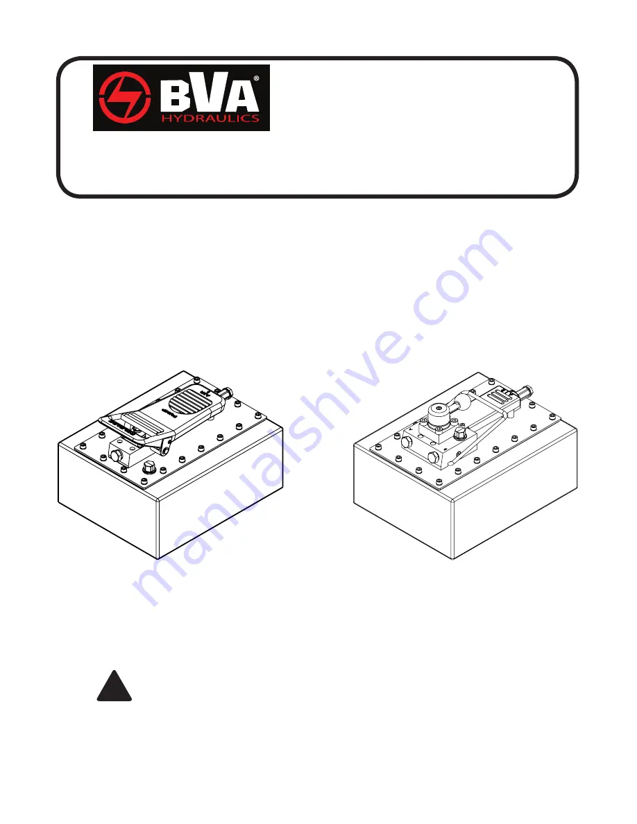 BVA PA7550 Instruction Manual Download Page 1