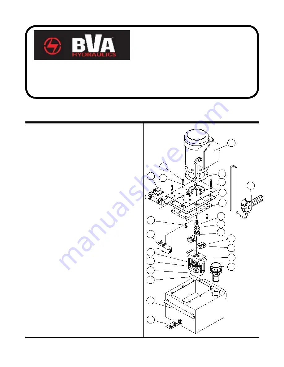 BVA PEM0501T Скачать руководство пользователя страница 9