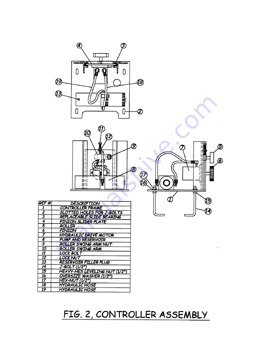 Byan Systems HYD 1000 Installation And Technical Manual Download Page 19