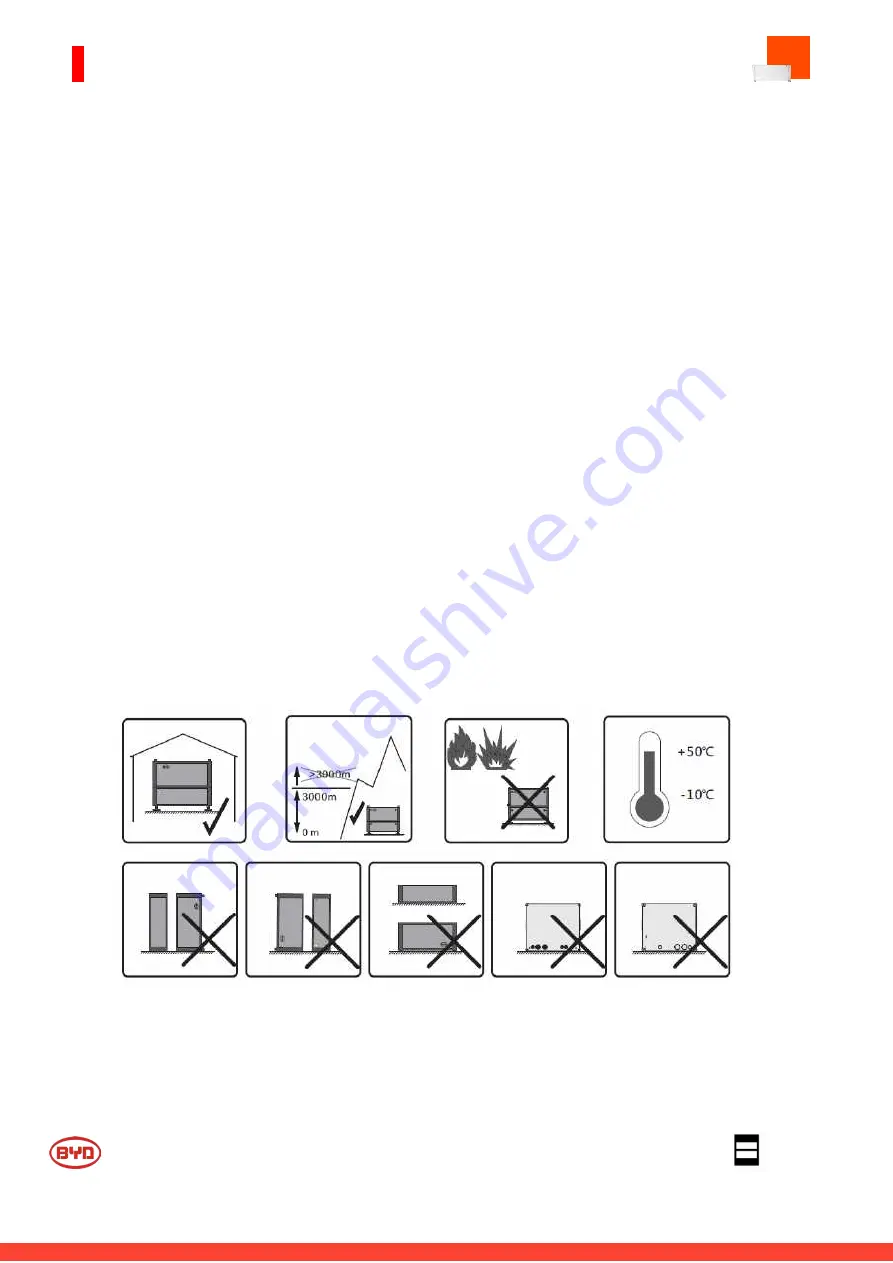 BYD Battery-Box Premium LVL 15.4 User Manual Download Page 17