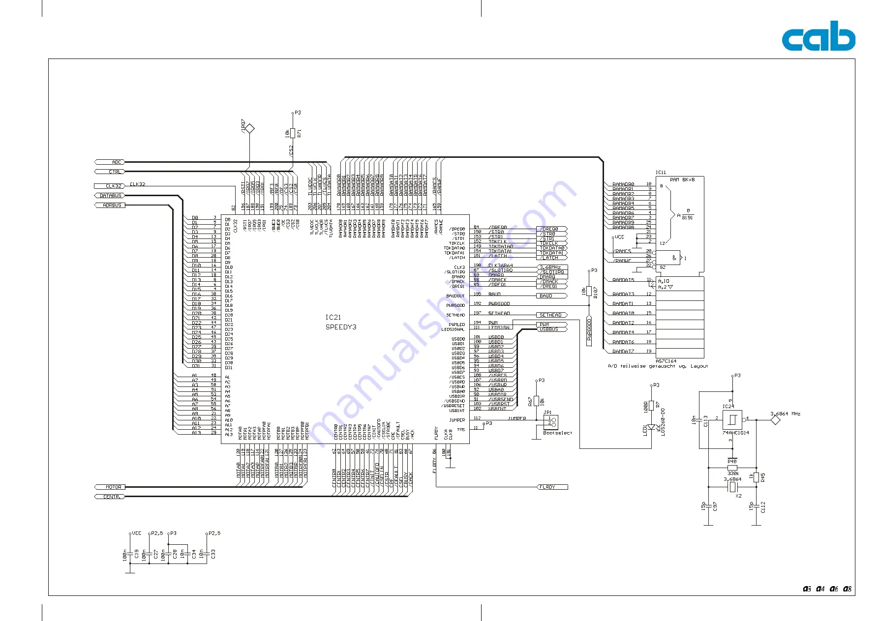 CAB A4 Service Manual Download Page 97