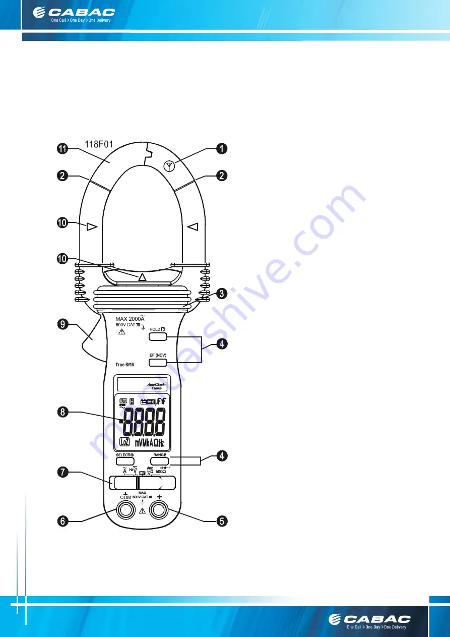 CABAC BM117 User Manual Download Page 4