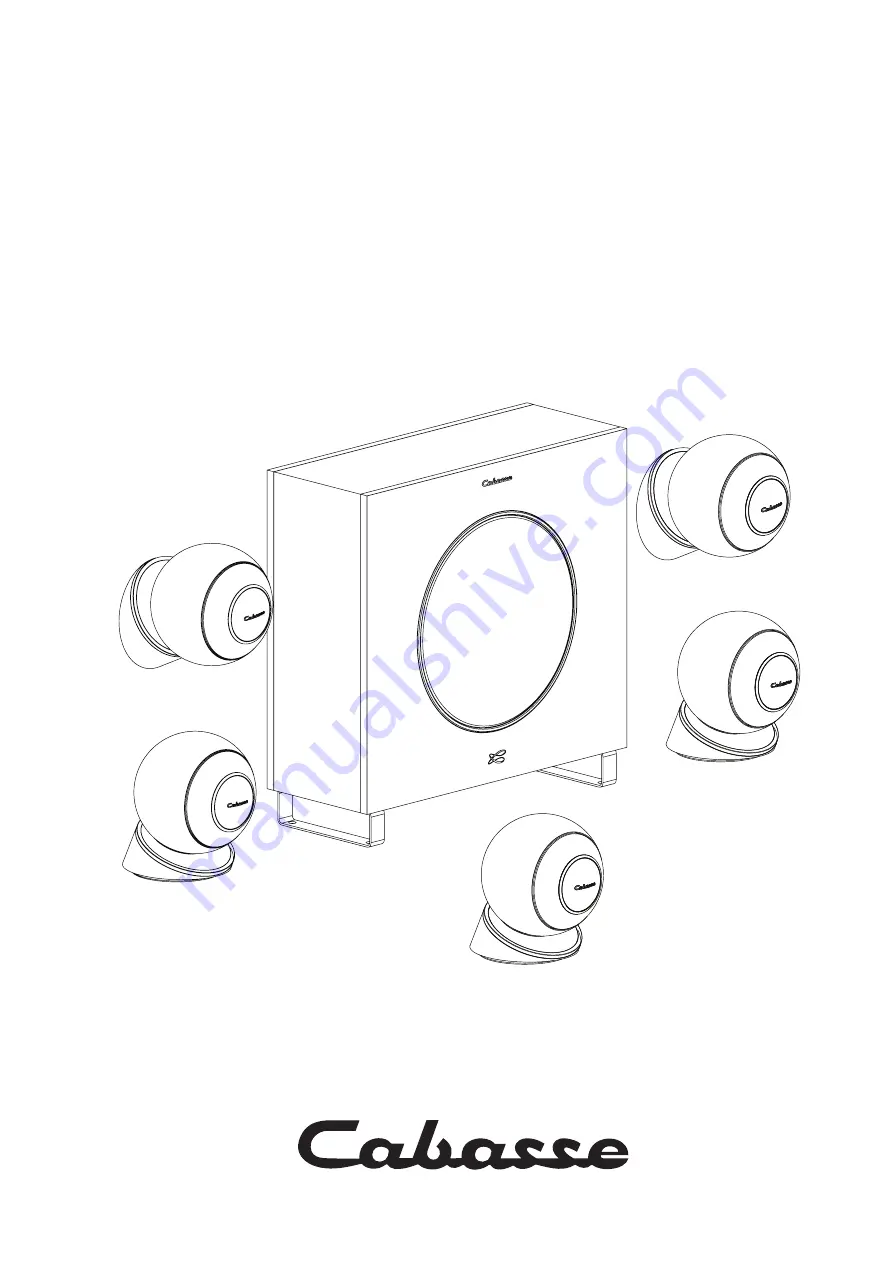 CABASSE Eole 4 Owner'S Manual Download Page 1