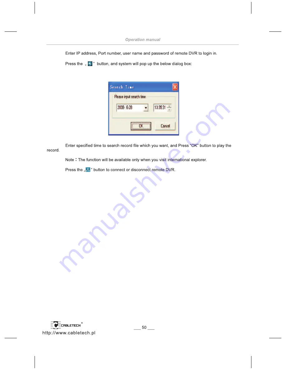 Cabletech URZ0129 Owner'S Manual Download Page 50