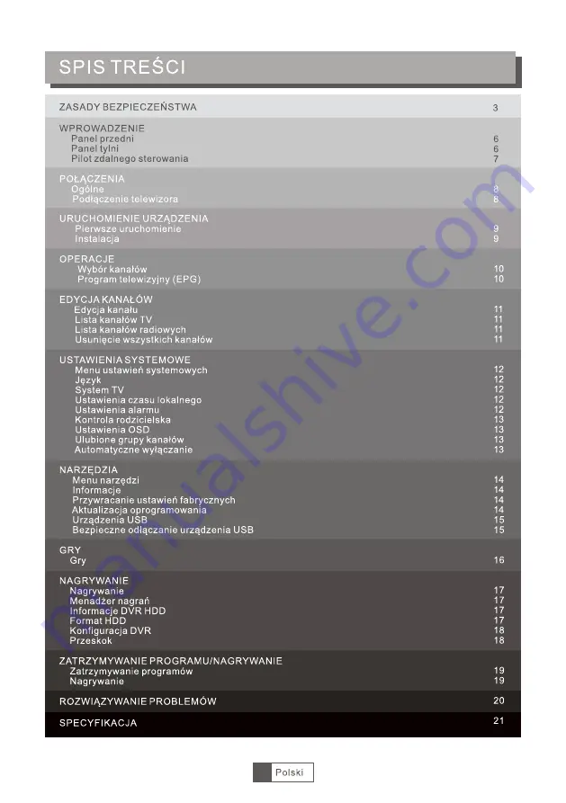 Cabletech URZ0187 Скачать руководство пользователя страница 5