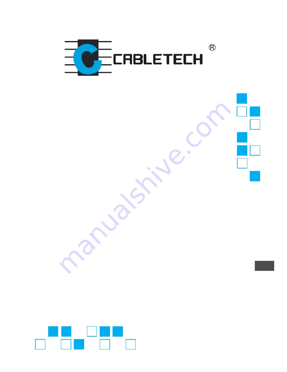 Cabletech URZ0322 User Manual Download Page 1