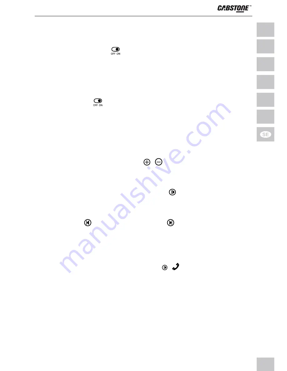 cabstone 95147 User Manual Download Page 65