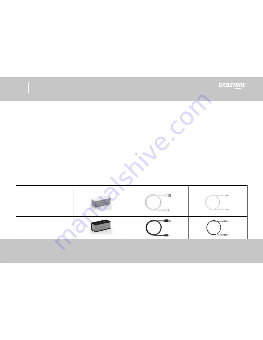 cabstone SoundBlock User Manual Download Page 1