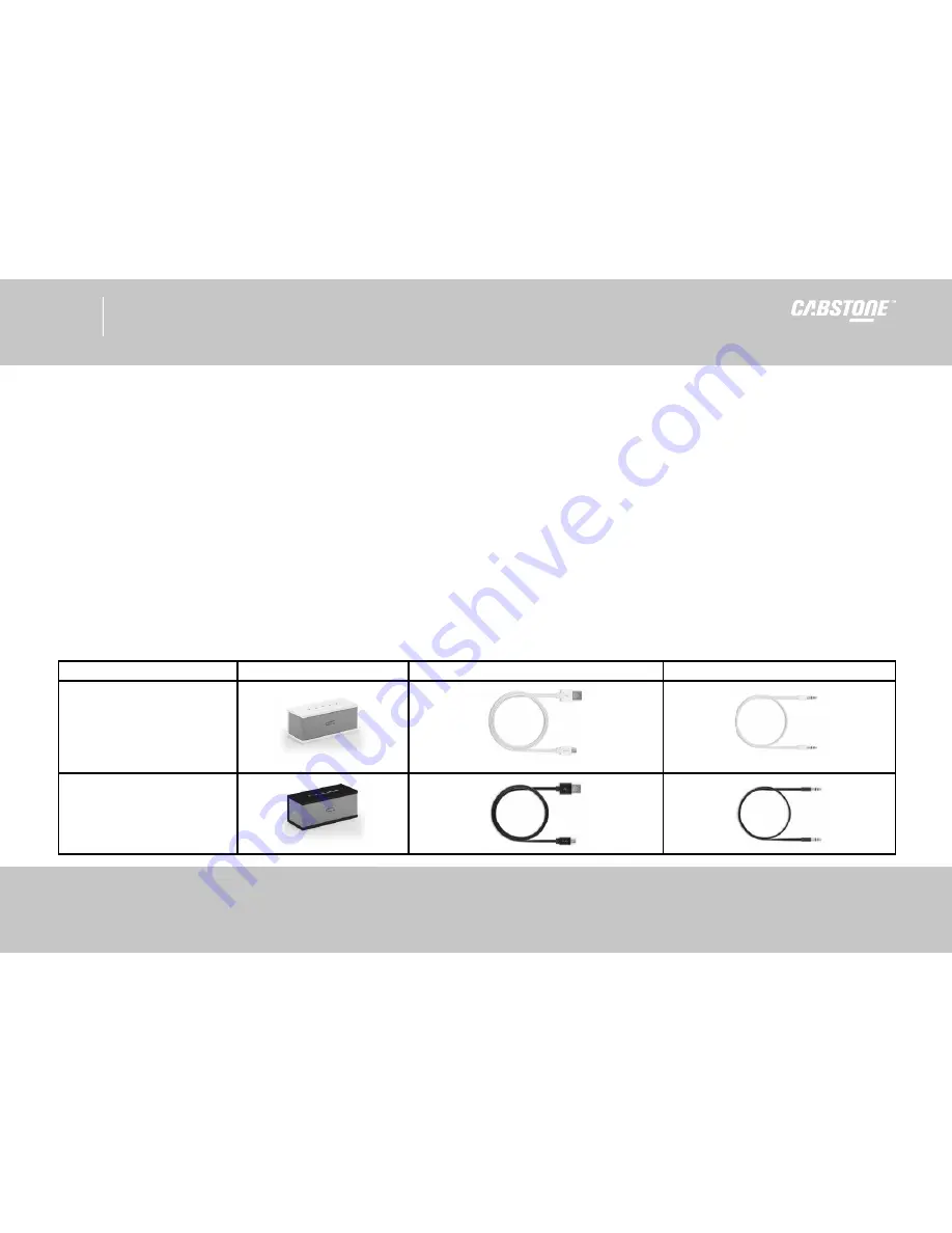 cabstone SoundBlock User Manual Download Page 3