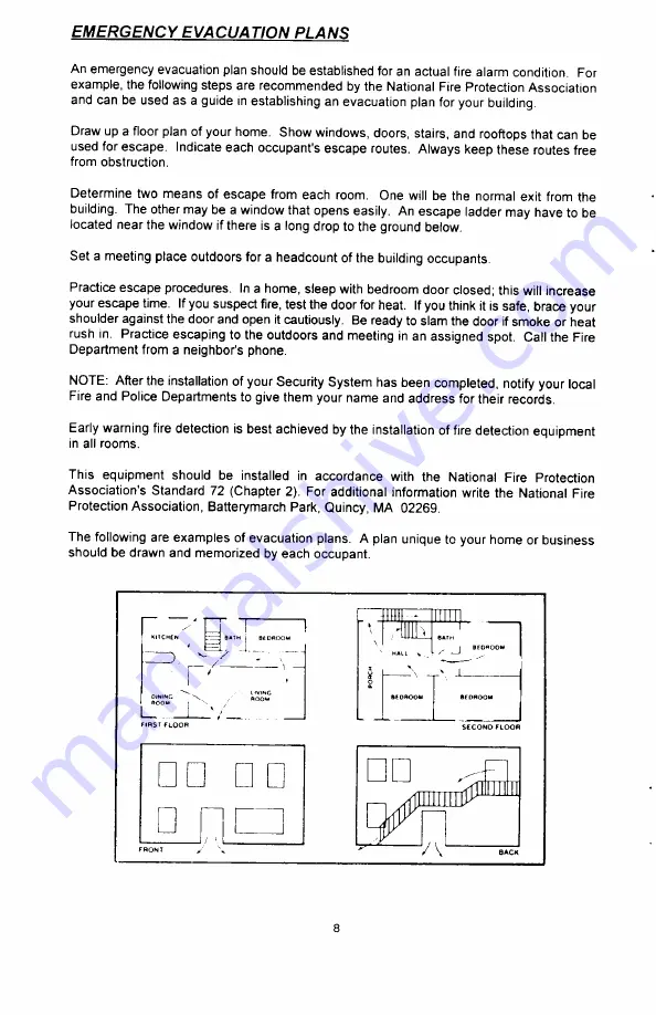 Caddx-Caddi Controls Ranger 9000E User Manual Download Page 10