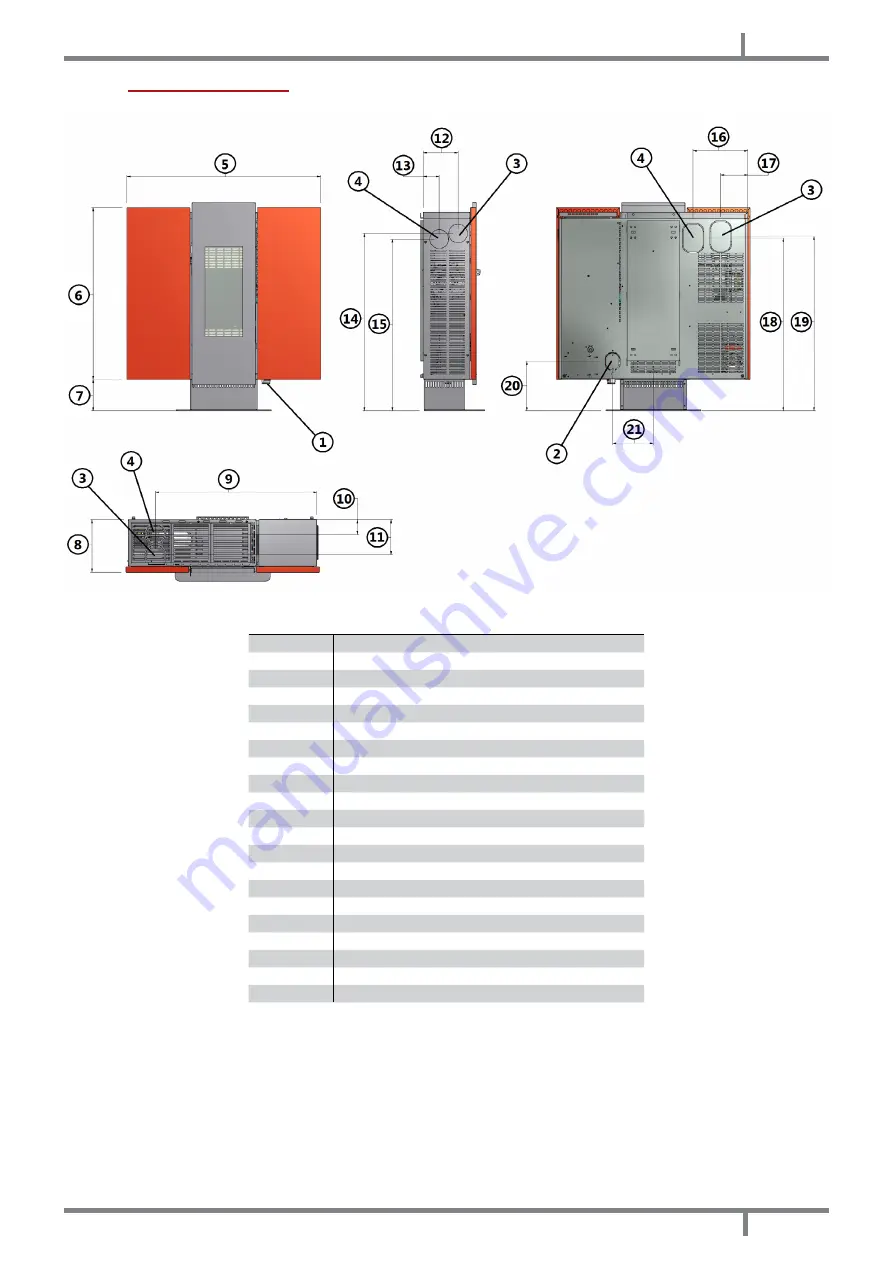 Cadel SMALL 9 kW Installation, Use And Maintenance Manual Download Page 51