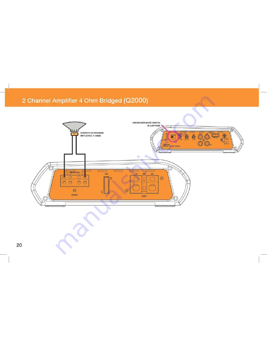 Cadence Q2000 Owner'S Manual Download Page 20