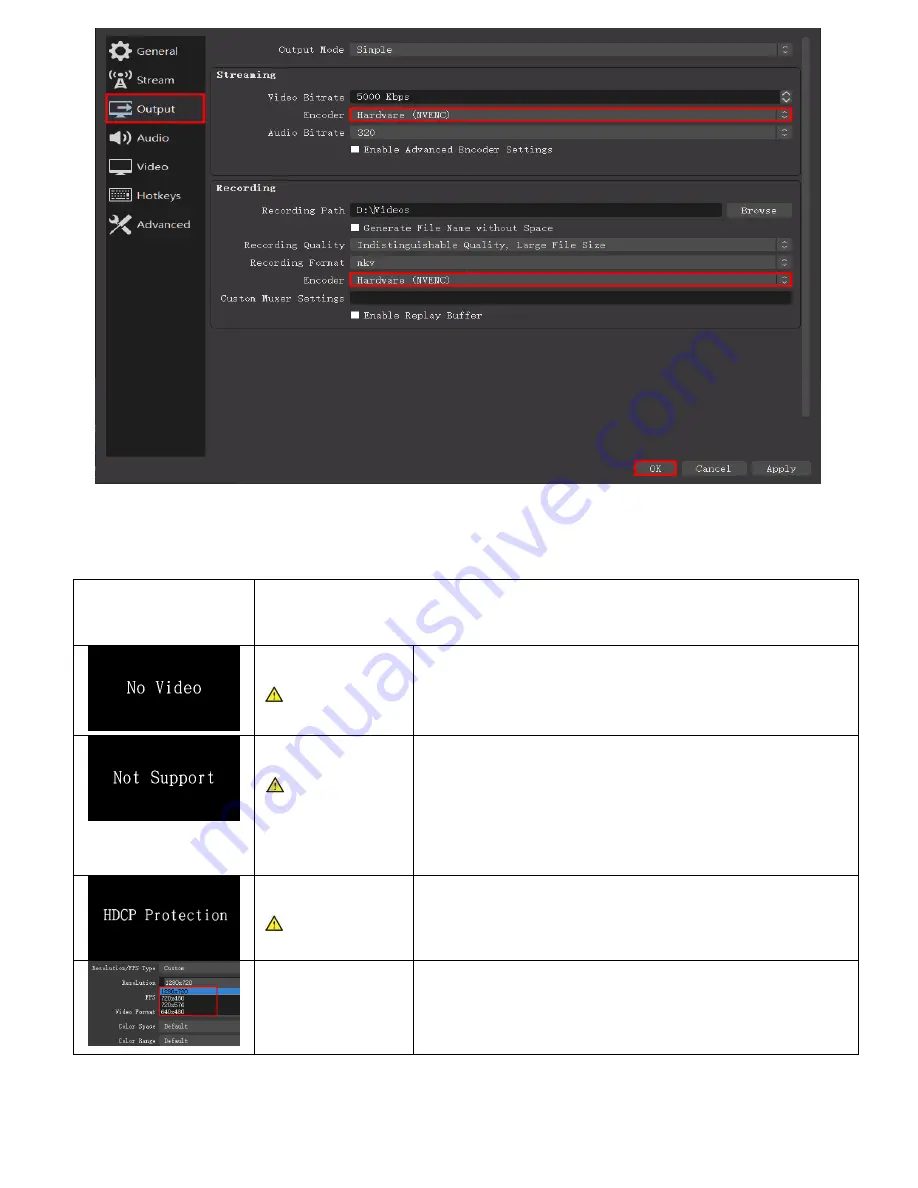 Cadenceberge CADHV-HCA25 User Manual Download Page 6