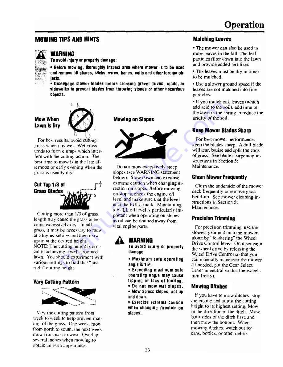 Cadet 833E series Owner'S Manual Download Page 24