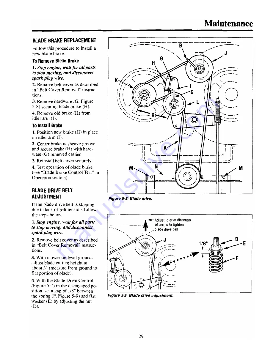 Cadet 833E series Owner'S Manual Download Page 30