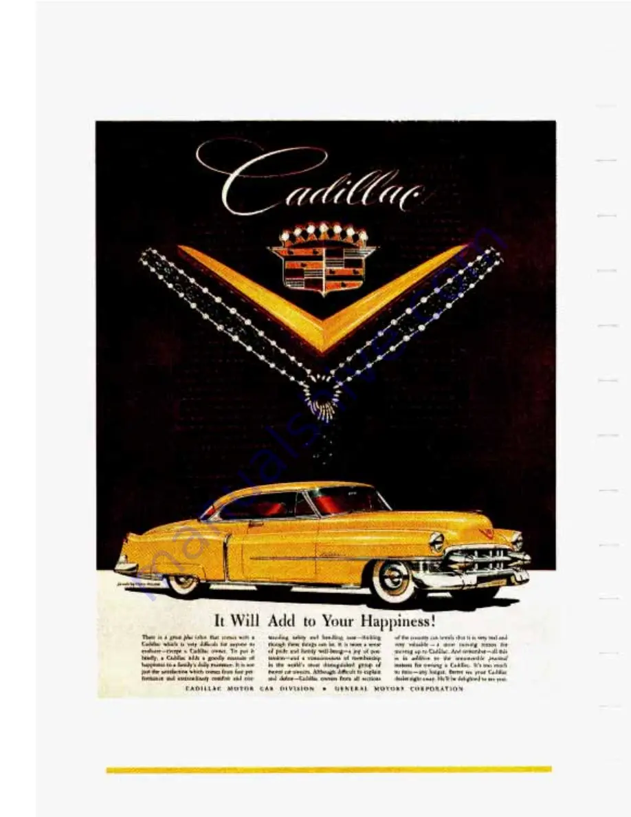 Cadillac 1995 Seville Owner'S Manual Download Page 7