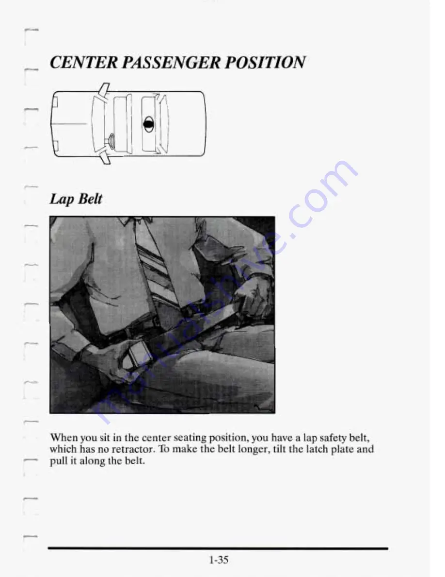 Cadillac 1995 Seville Owner'S Manual Download Page 54