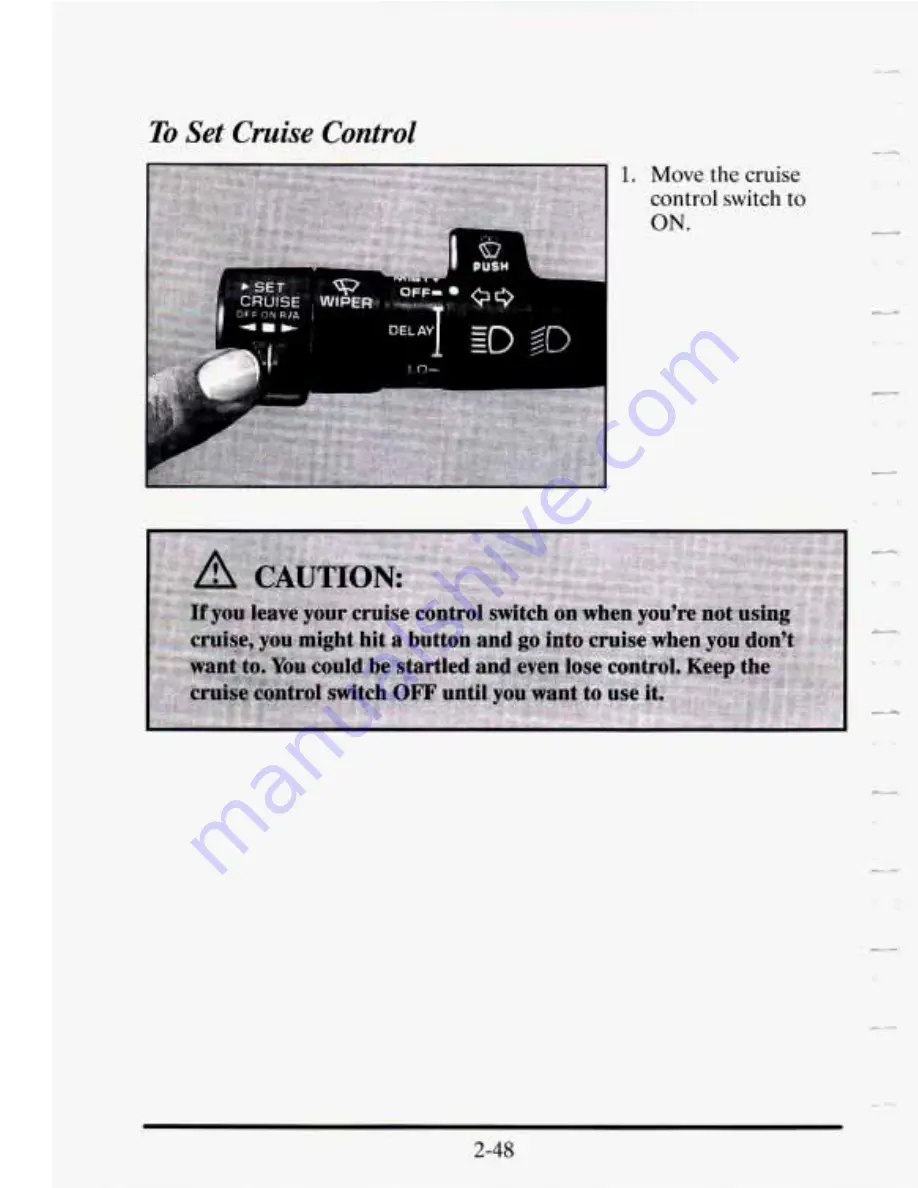 Cadillac 1995 Seville Owner'S Manual Download Page 119