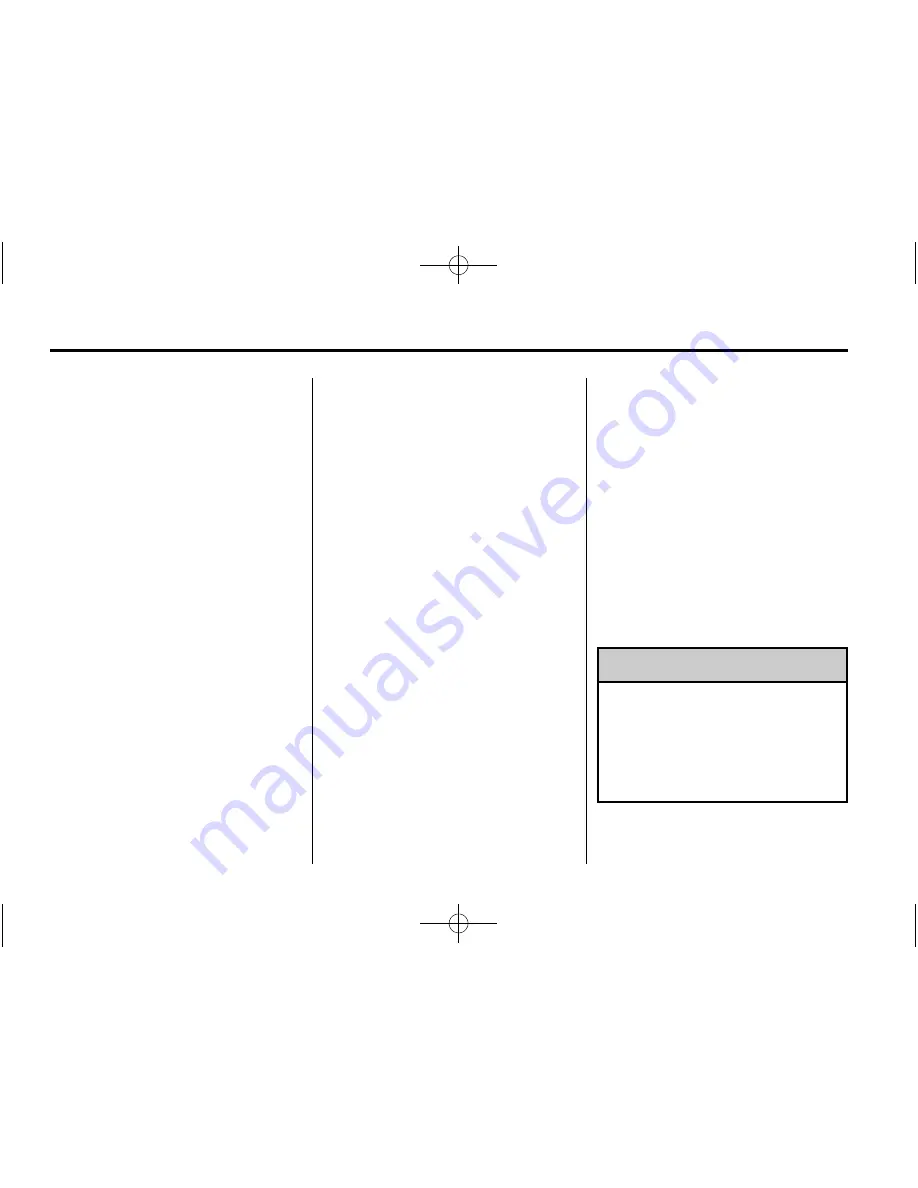 Cadillac 2011 CTS COUPE Owner'S Manual Download Page 94