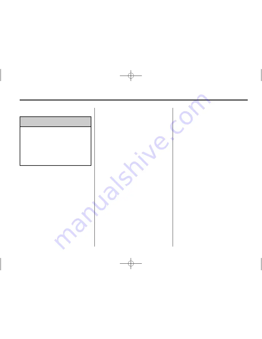 Cadillac 2011 CTS COUPE Owner'S Manual Download Page 429