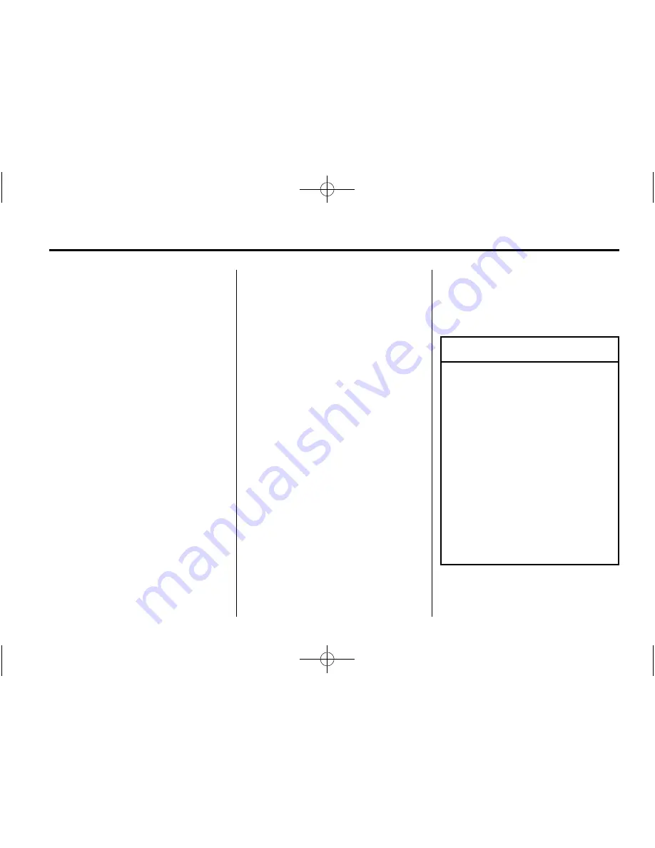 Cadillac 2014 Cadillac SRX Owner'S Manual Download Page 309