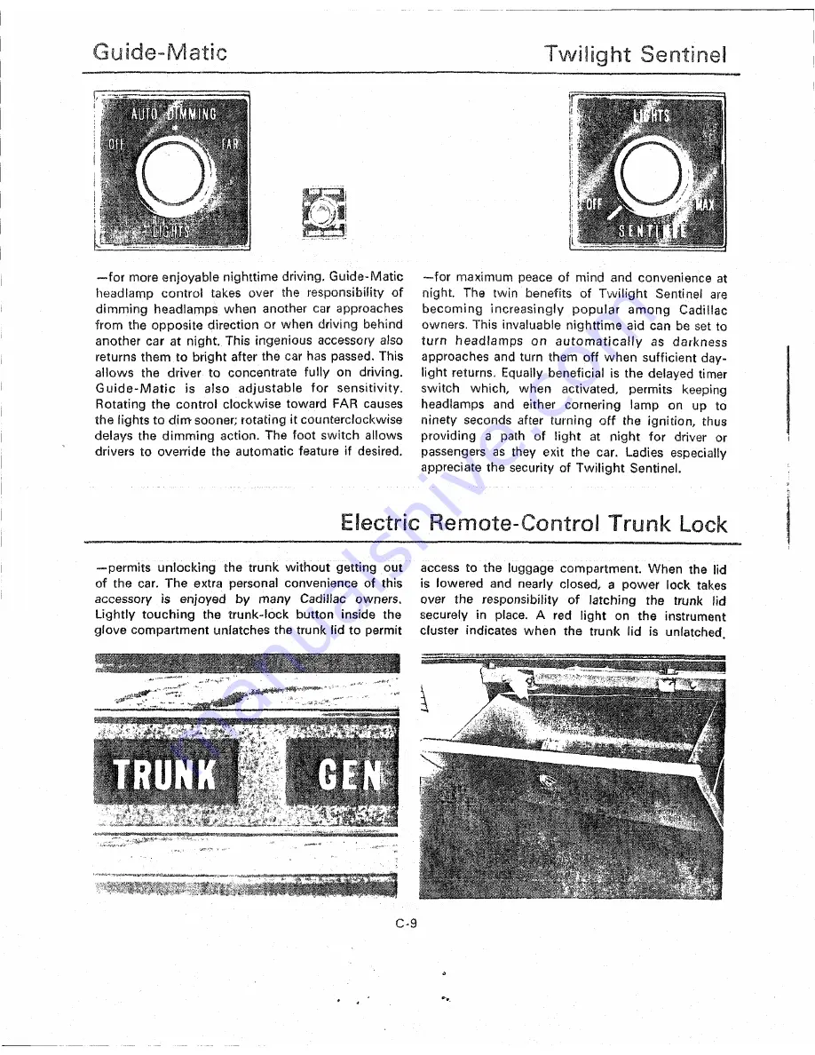 Cadillac Calais 1969 Data Book Download Page 128