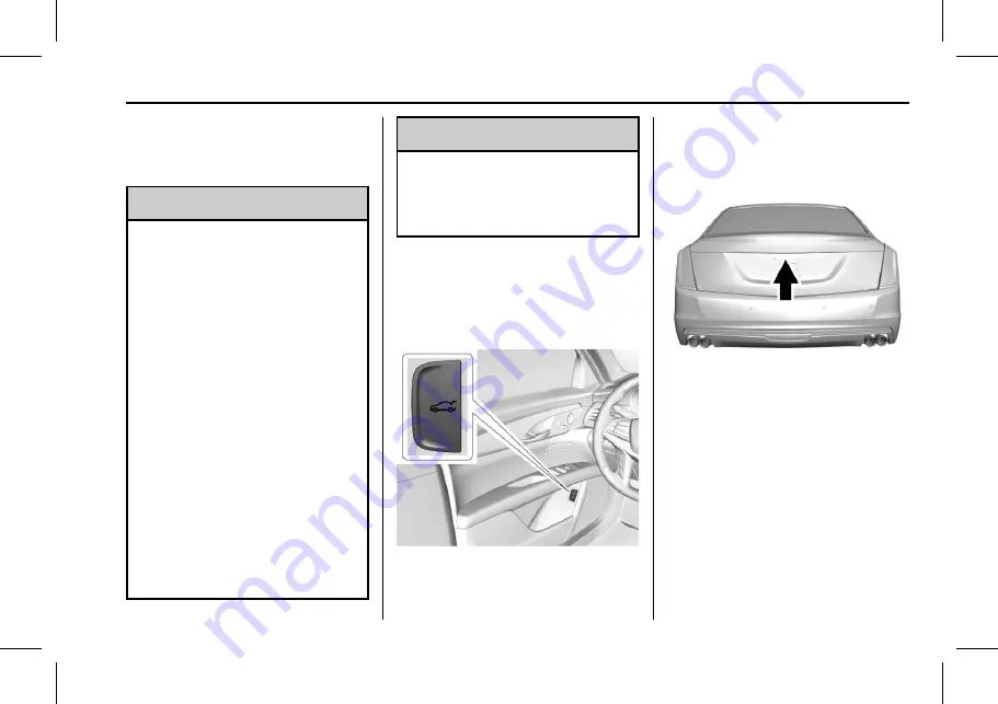 Cadillac CT62018 Owner'S Manual Download Page 48