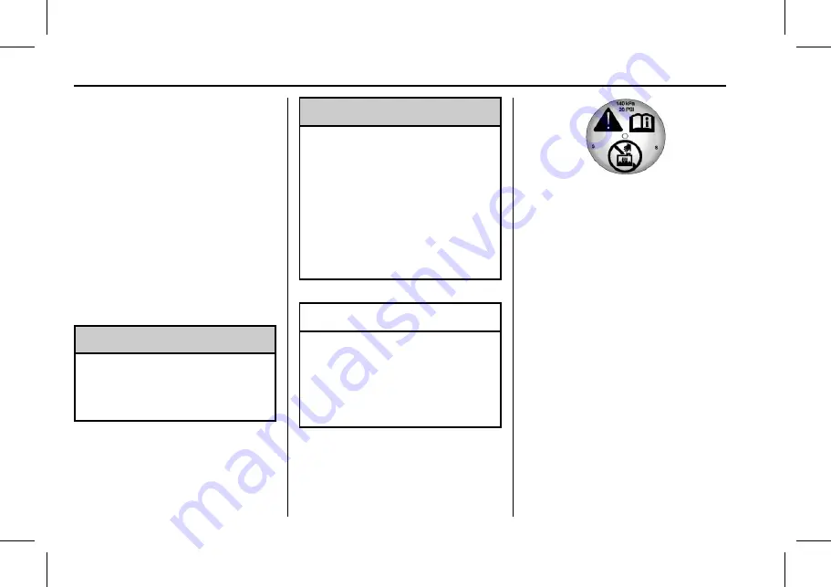 Cadillac CT62018 Owner'S Manual Download Page 319