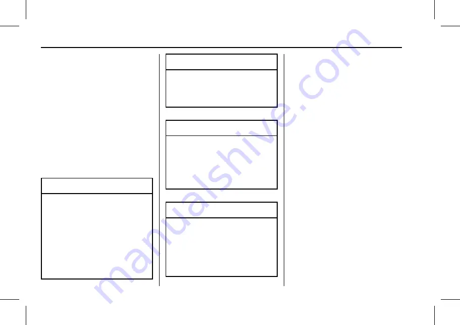 Cadillac CT62018 Owner'S Manual Download Page 381