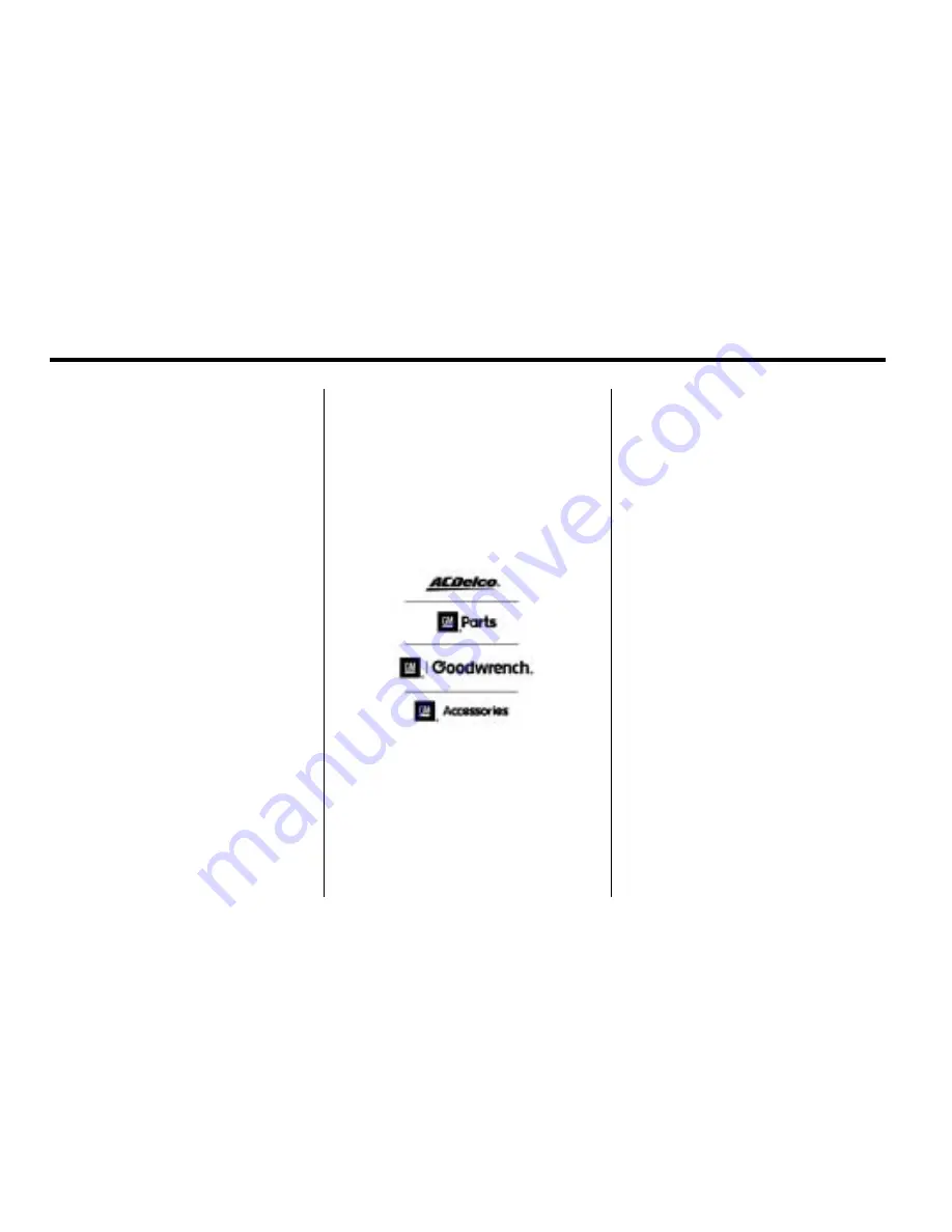 Cadillac SRX 2010 Owner'S Manual Download Page 307