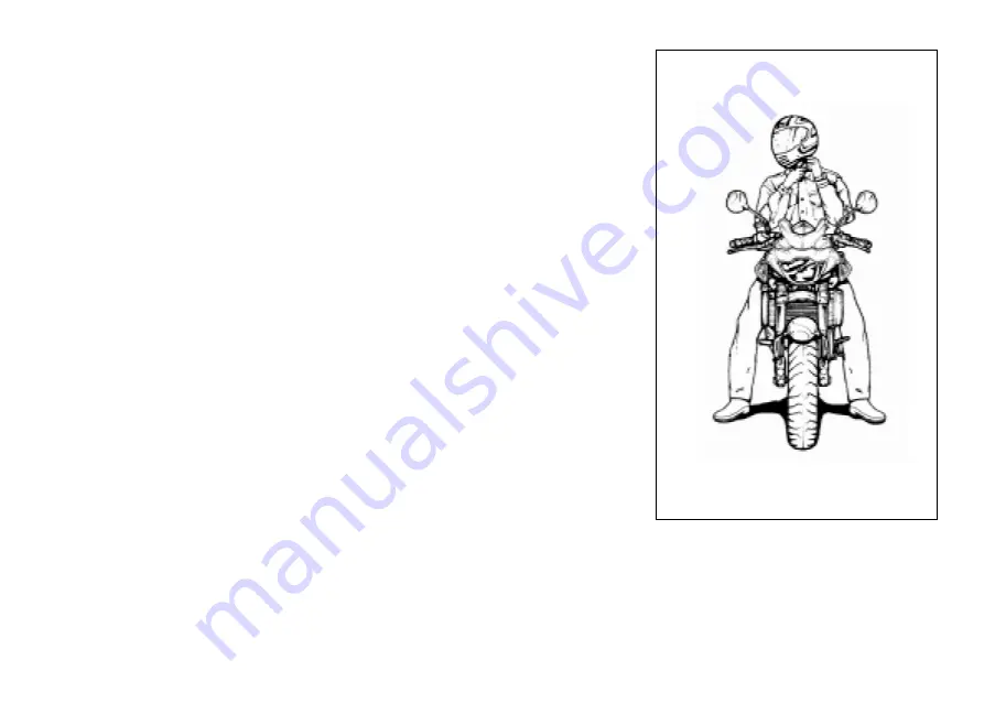 Cagiva V-Raptor 650 Operation Manual Download Page 63