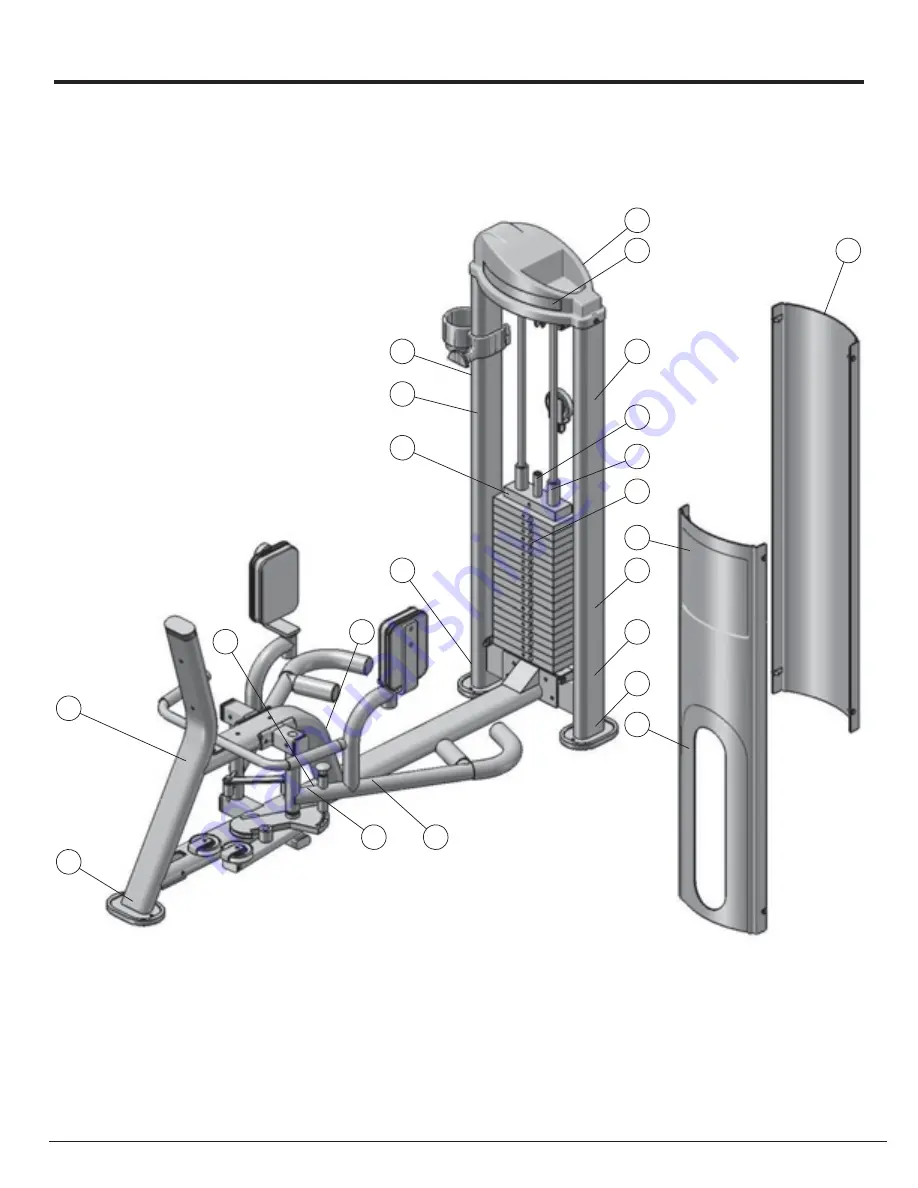 CalGym CG-7515 Скачать руководство пользователя страница 3