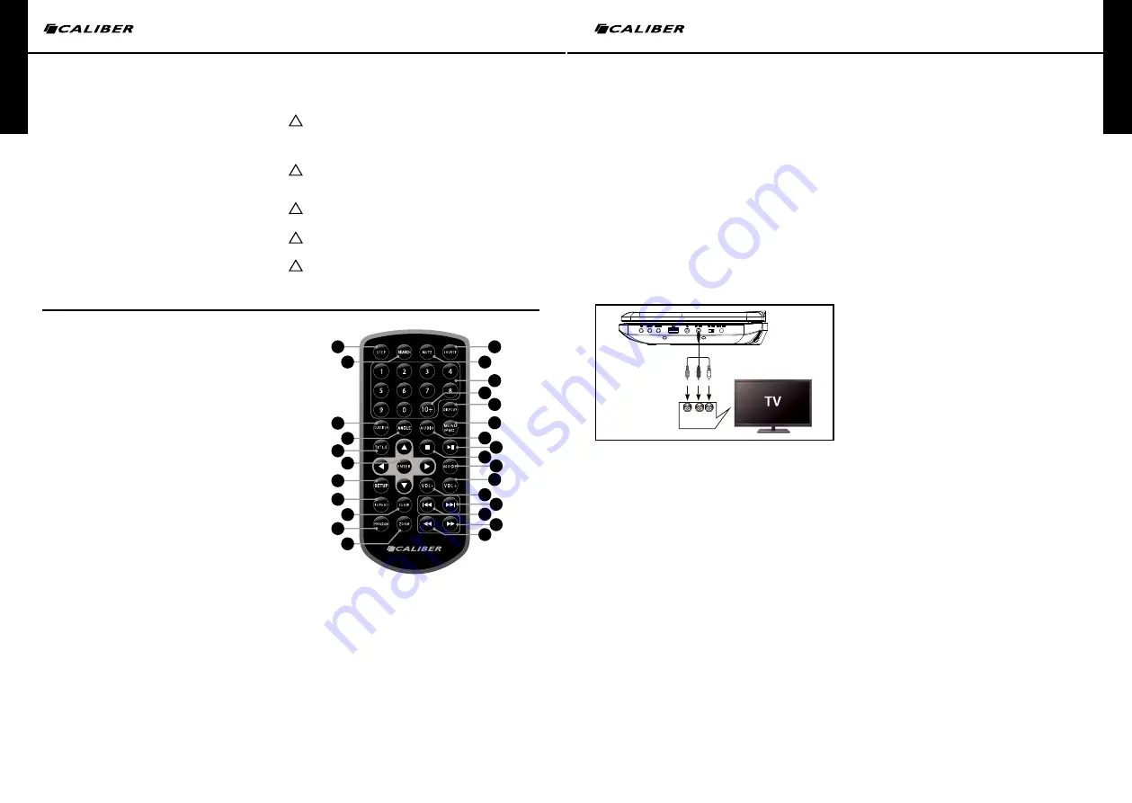 Caliber MPD 110 Manual Download Page 7