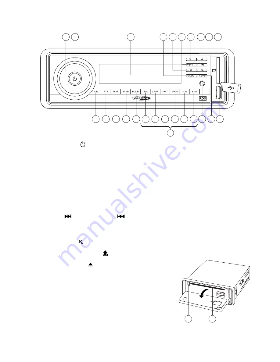 Caliber RCD 266 Скачать руководство пользователя страница 2