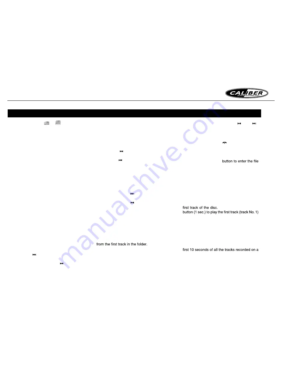 Caliber RCD 272DBTI Manual Download Page 7