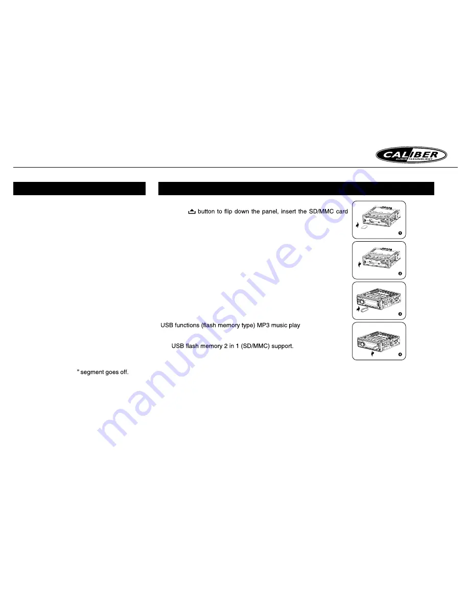 Caliber RCD 272DBTI Manual Download Page 8