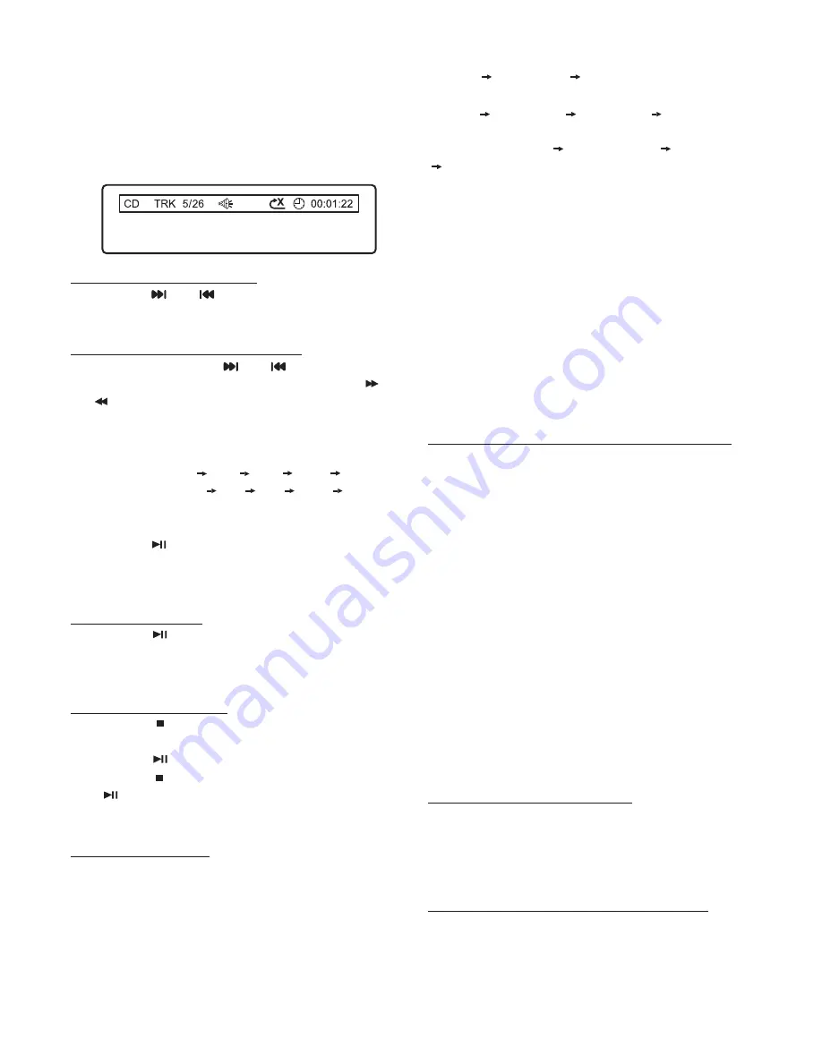 Caliber RDD 788BT User Manual Download Page 17