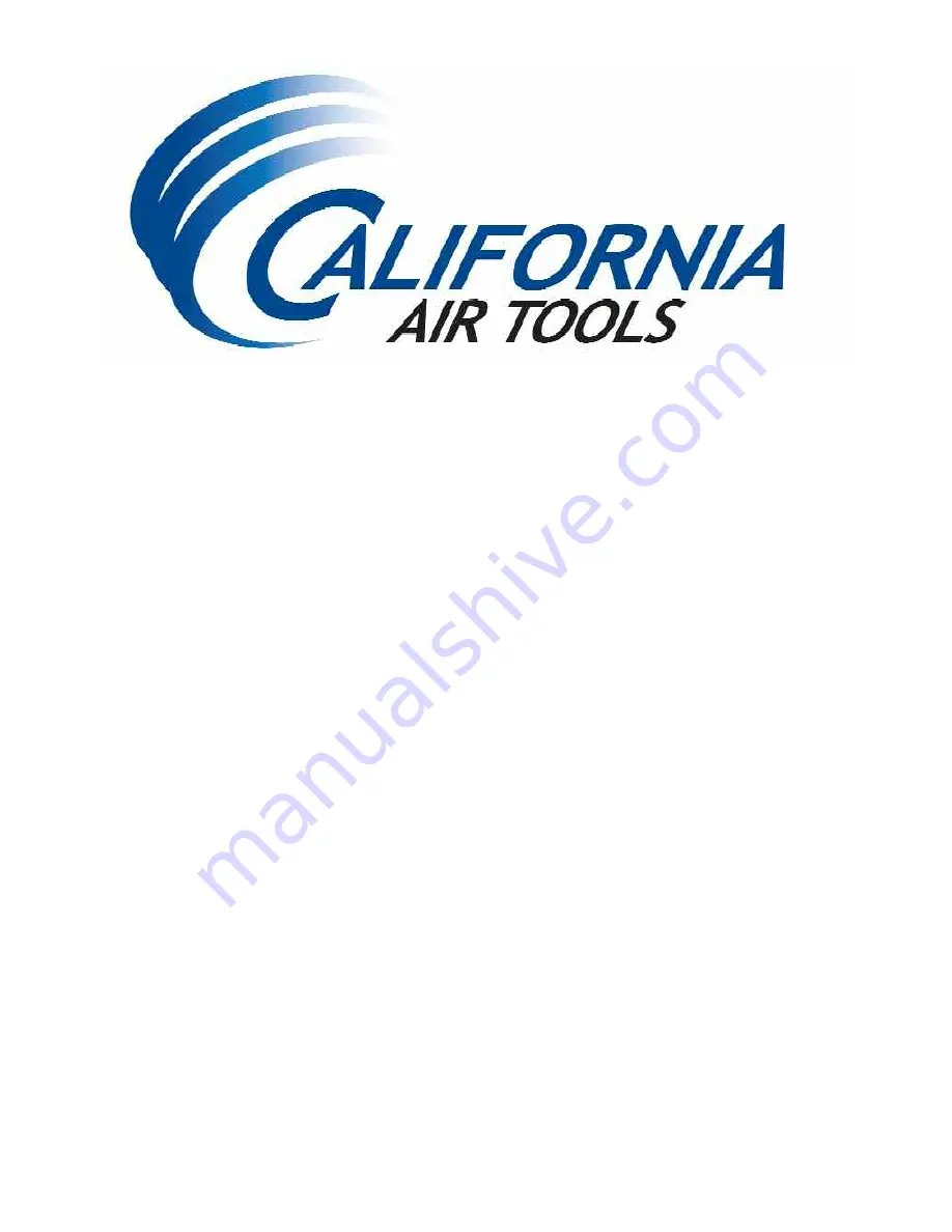 California Air Tools 10020HdCAdC-22060 Owner'S Manual Download Page 1