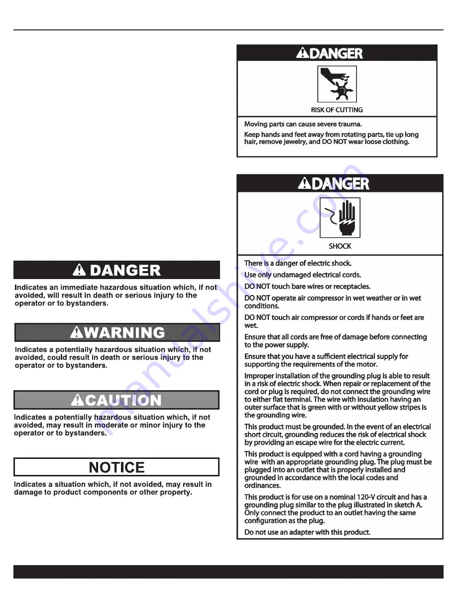 California Air Tools 2010A Owner'S Manual Download Page 3