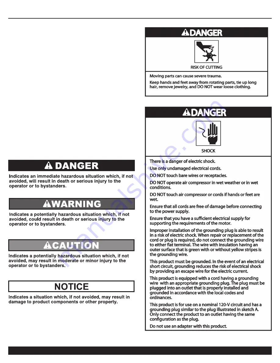 California Air Tools 2010SP Скачать руководство пользователя страница 3