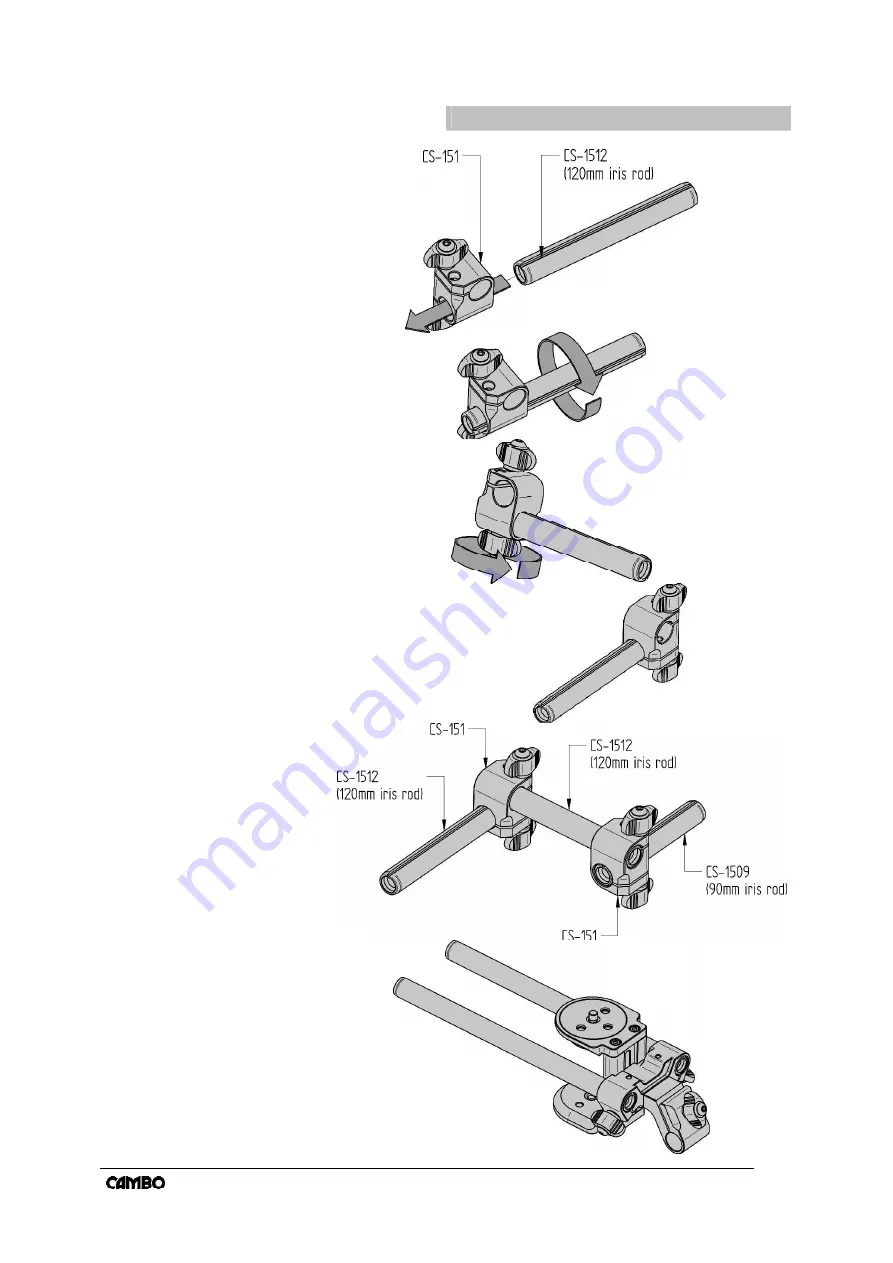 Cambo CS-CHRONOS Instruction Manual Download Page 5