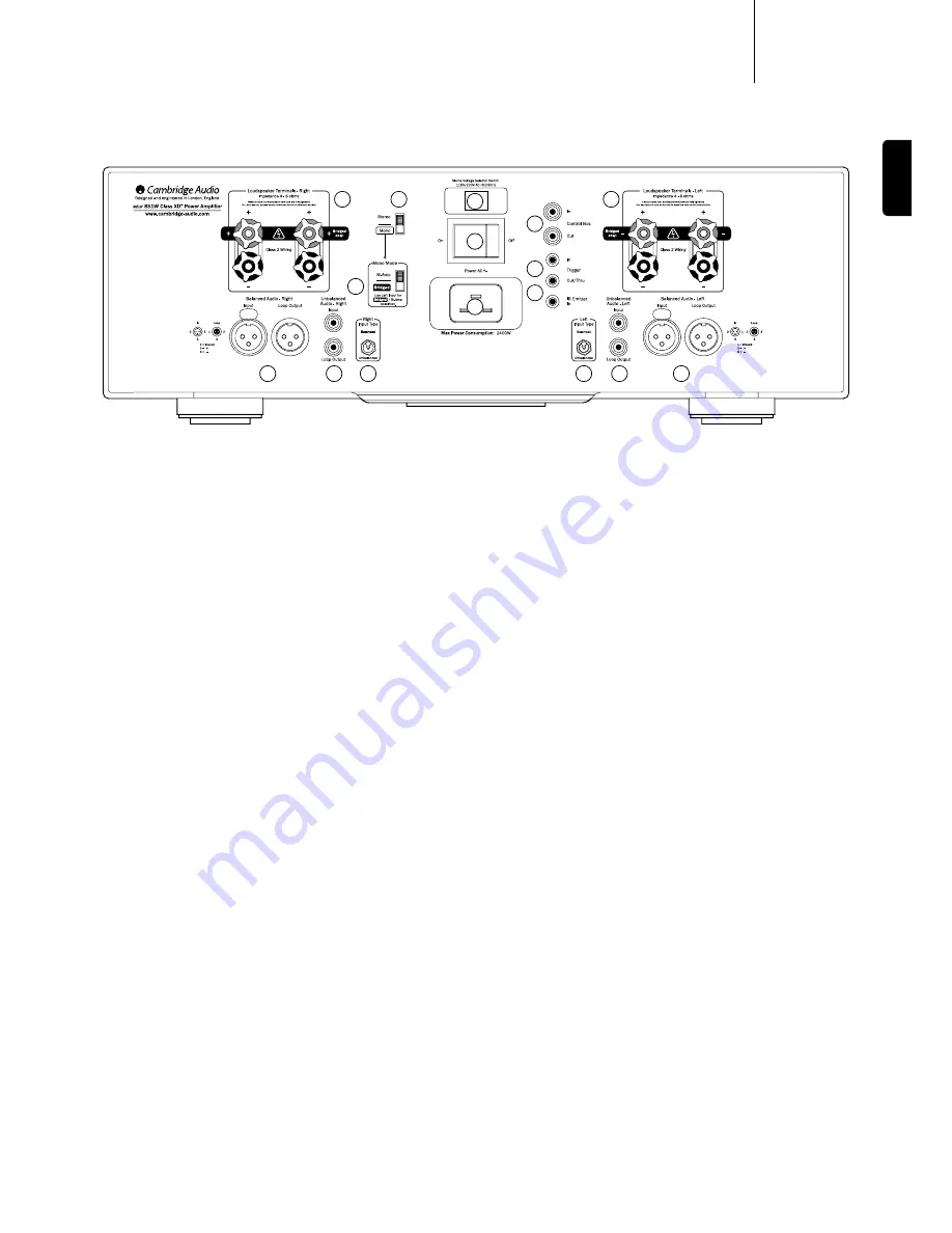 Cambridge Audio 851W Скачать руководство пользователя страница 5