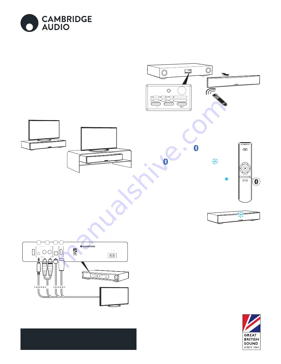 Cambridge Audio TV2 Скачать руководство пользователя страница 3