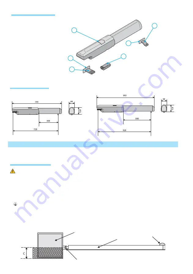 CAME A 3024 N Installation Manual Download Page 16