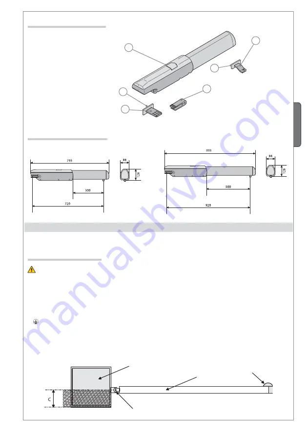 CAME A3000A Installation Manual Download Page 37